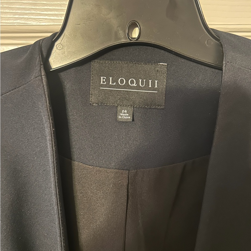 Eloquii Classic navy Jacket